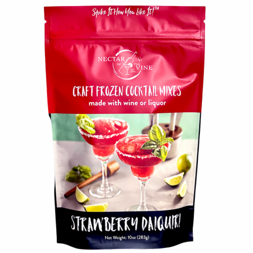 Strawberry Daiquiri Wine Slushy Mix Perspective: front