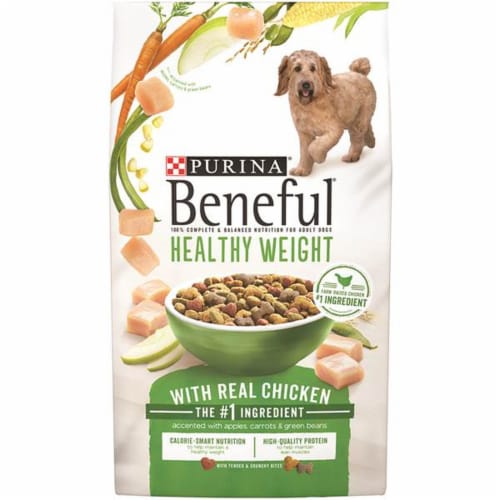Purina Beneful Healthy Weight with Real Chicken Dry Dog Food Pack of 36 36 pack Mariano s