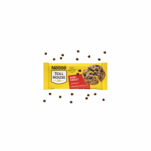 Toll House Semi Sweet Chocolate Baking Chips (Pack of 16) Perspective: front