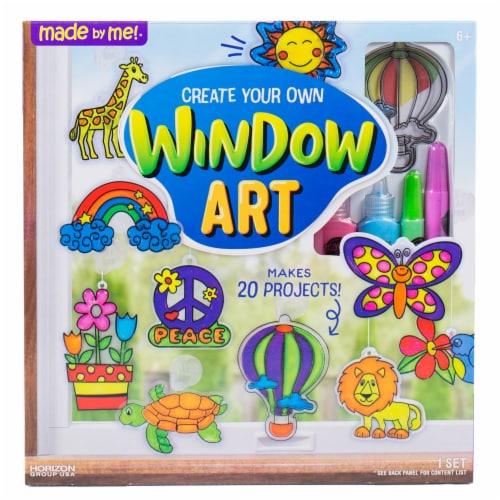 Horizon Group USA Made by Me! Window Art Kit Perspective: front