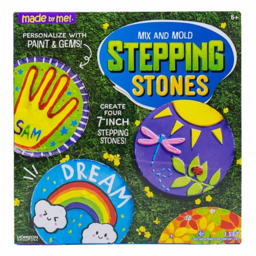 Made By Me Mix and Mold Stepping Stones Kit, 1 ct - Kroger