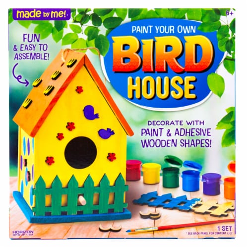 Horizon Group USA Made by Me Bird House Kit Perspective: front