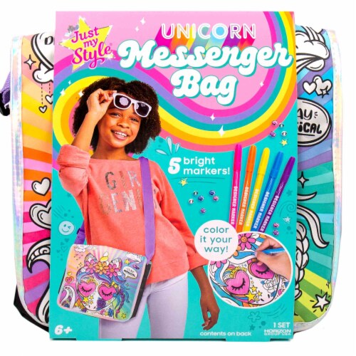 JMS UNICORN MESSENGER BAG Perspective: front