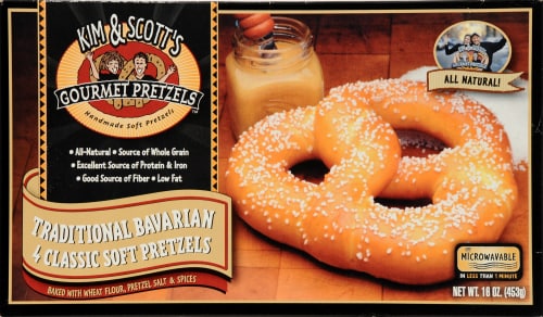 Kim & Scott's Traditional Bavarian Pretzels Perspective: front