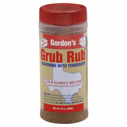 Gordon's Grub Rub Perspective: front
