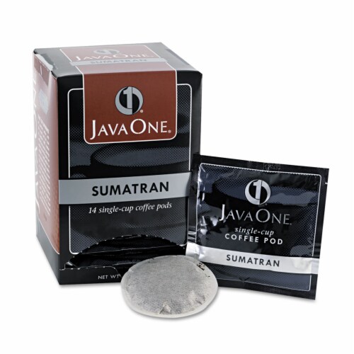Coffee Pods, Sumatra Mandheling, Single Cup, 14/Box Coffee Pods, Sumatra Mandheling, Single Cup, 14/Box