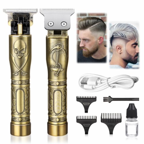 Electric Hair Clipper USB Fast Charging Beard Trimmer Kit Portable Low  Noise Men Grooming, 1 unit - Harris Teeter