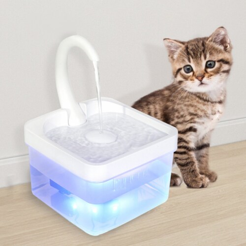 2L Pet Cat Water Fountain Automatic Cat Water Dispenser, 1 unit Fred