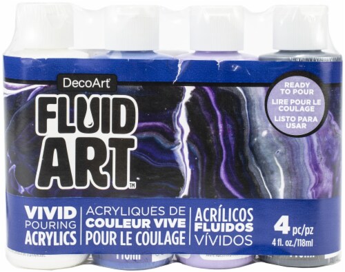 DecoArt® Ready To Pour Acrylic™  Value Pack - Galactic Perspective: front