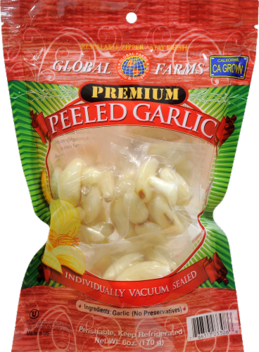 Peeled Garlic Perspective: front