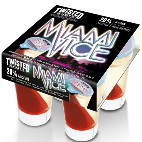 Twisted Shotz Miami Vice Perspective: front