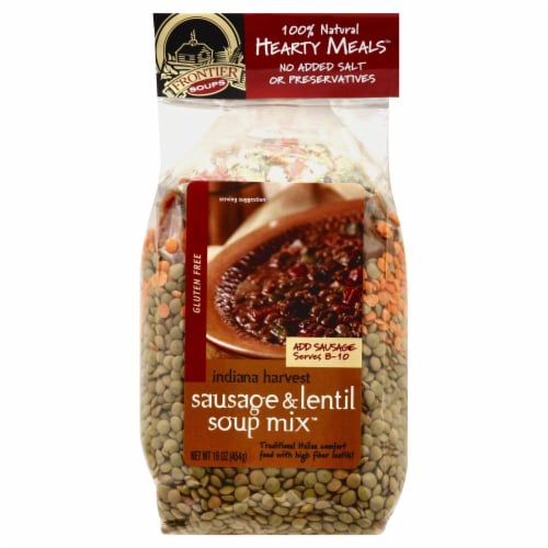 Frontier Soups Indiana Harvest Sausage & Lentil Soup Mix™ Perspective: front
