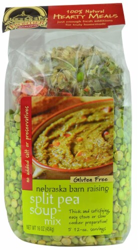 Frontier Soups  Hearty Meals™ Nebraska Barn Raising Split Pea Soup Mix™ Perspective: front