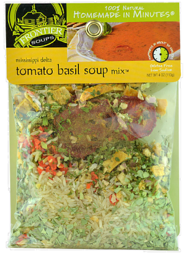Frontier Soups Mississippi Delta Tomato Basil Soup Mix Perspective: front