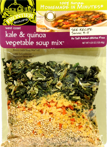 Frontier West Coast Kale Quinoa Vegetable Soup Mix Perspective: front