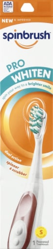 Arm & Hammer Spinbrush Pro Whitening Soft Toothbrush Perspective: front