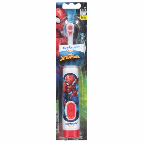 Spinbrush™ Spider-Man Toothbrush Perspective: front