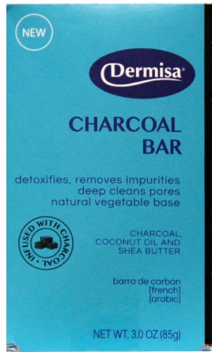 Dermisa Charcoal Bar Perspective: front