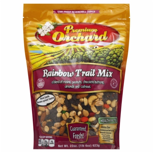 Premium Orchard Rainbow Trail Mix Perspective: front