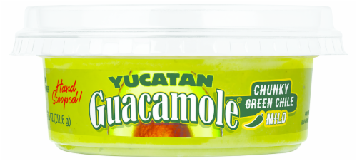 Yucatan® Mild Chunky Hatch Green Chile Guacamole Perspective: front