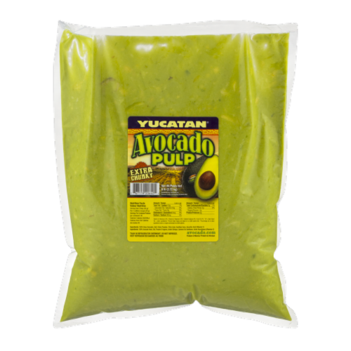 Yucatan Avocado Pulp Perspective: front