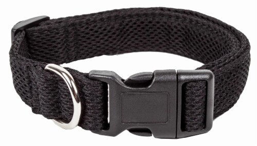 360 Degree Dual Sided Comfortable And Breathable Adjustable Mesh Dog Collar By Pet Life Llc Perspective: front