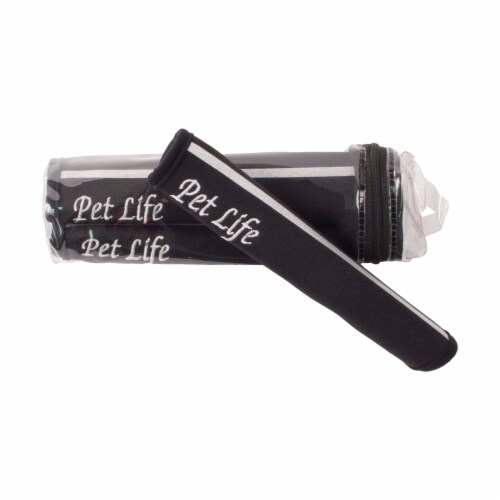 Extreme-Neoprene Joint Protective Reflective Pet Sleeves (Medium) Perspective: front