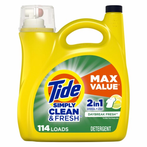 Tide Simply Clean Fresh Liquid Laundry Detergent 1 Count Foods Co