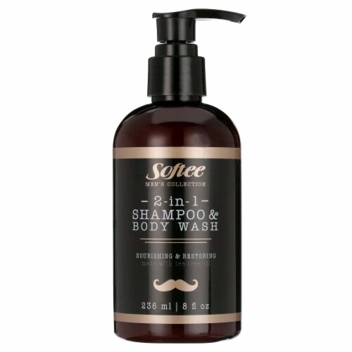 SOFTEE Men's Collection 2-In-1 Shampoo & Body Wash (8oz) SOFTEE Men's Collection 2-In-1 Shampoo & Body Wash (8oz)