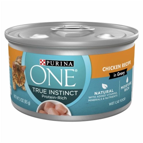 Purina one true instinct wet cat food chicken 3 oz cans 24 pack 3 oz