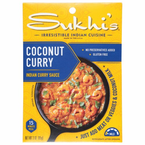 Sukhi's® Madras Curry Sauce Medium Spicy Perspective: front