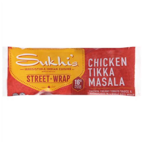 Sukhi's Chicken Tikka Masala Street Wrap Perspective: front