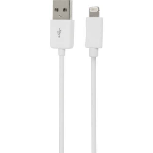 GetPower 3 Ft. Apple Lightning Charging & Sync Cable GP-PC-SOLID-IP5 Perspective: front