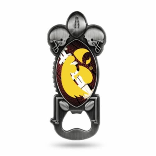 Iowa Hawkeyes Bottle Opener Party Starter Style Perspective: front