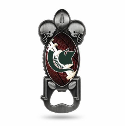 Michigan State Spartans Bottle Opener Party Starter Style Perspective: front