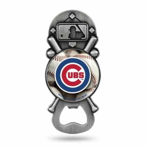 Chicago Cubs Bottle Opener Party Starter Style Perspective: front