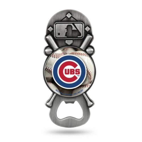 Chicago Cubs Bottle Opener Party Starter Style Perspective: front