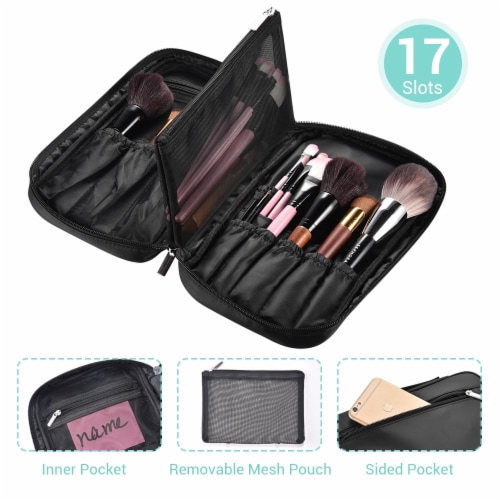 BK Beauty Standup Brush Holder & Travel Makeup Bag