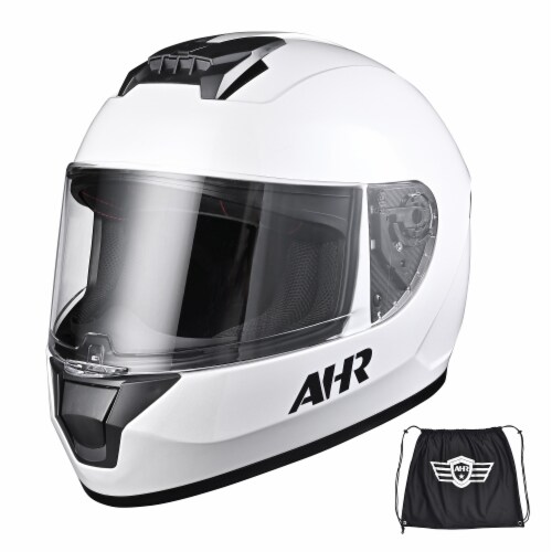 AHR RUN-F3 Full Face Motorcycle Helmet Adult DOT Removable Liner Street