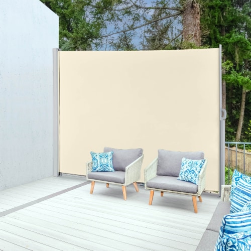 Retractable on sale side awning