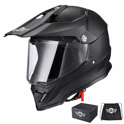 Large dirt bike helmet hotsell