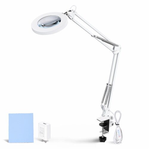 5X LED Magnifying Lamp Desk Light with Clamp Adjustable Arm for Cosmetic  Sewing, 1 - Kroger