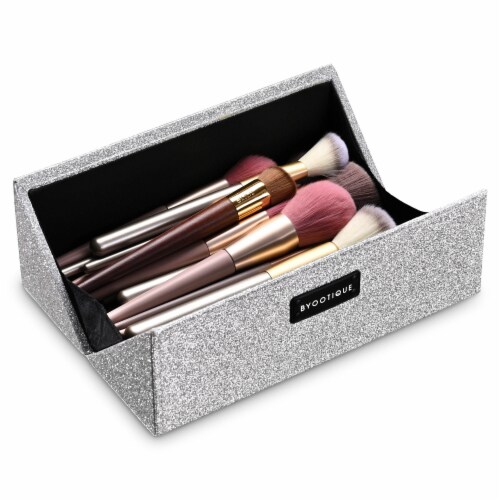 Byootique Makeup Brush Holder Case PU Cosmetic Organizer Travel