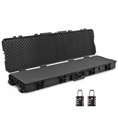 Yescom 53Inch Portable Rifle Gun Case For Rifles Waterproof Impact