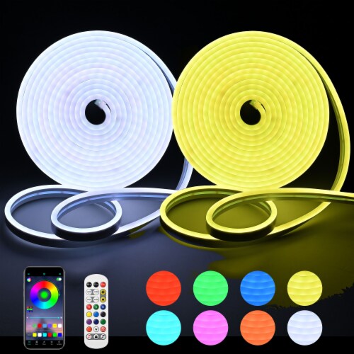 16.4 Ft DELight Neon Rope Light Flexible LED Strip Silicone Tube