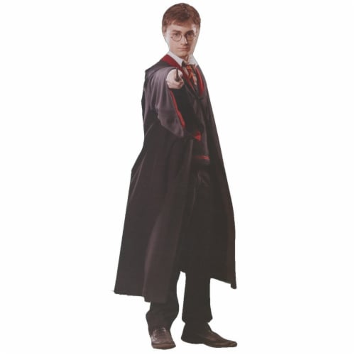 Paper house productions harry potter pointing wand die cut blank note