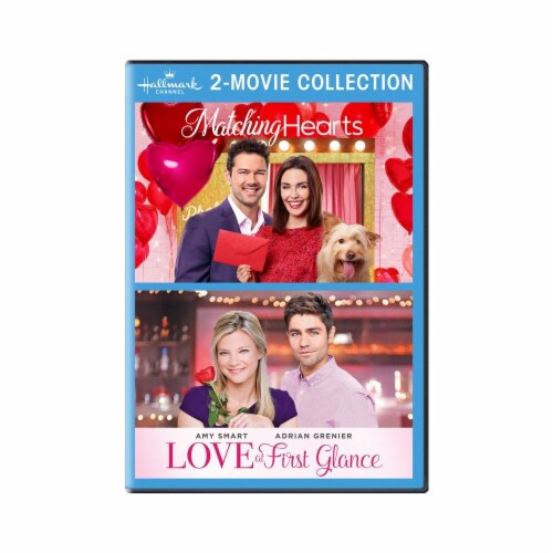 Love at First Glance (2017) / Matching Hearts (2020) HallMark Channel DVD Collection Perspective: front