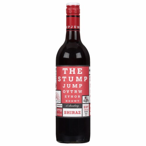 D'Arenberg The Stump Jump Shiraz Perspective: front