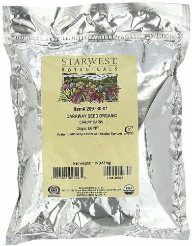 Starwest Botanicals  Organic Caraway Seed Perspective: front