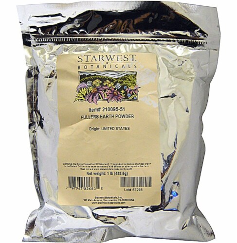 Starwest Botanicals  Fullers Earth Powder Perspective: front